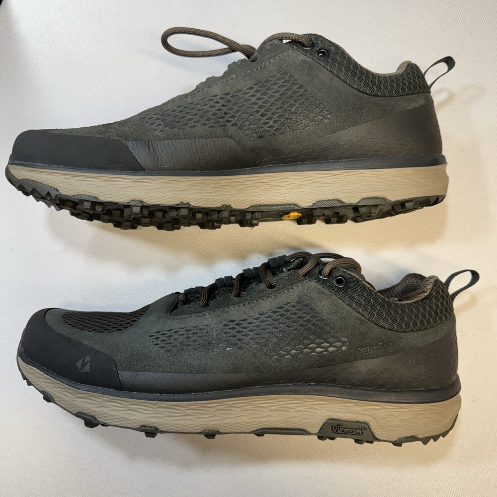 Vasque Breeze LT NTX Low Mens Boot 7498 Beluga Sz US 10 Vibram‎ Soles NatureTek